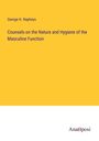 George H. Napheys: Counsels on the Nature and Hygiene of the Masculine Function, Buch