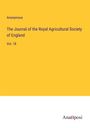 Anonymous: The Journal of the Royal Agricultural Society of England, Buch