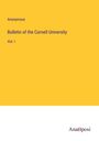 Anonymous: Bulletin of the Cornell University, Buch