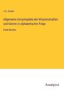 J. G. Gruber: Allgemeine Encyclopädie der Wissenschaften und Künste in alphabetischer Folge, Buch