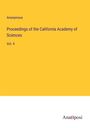 Anonymous: Proceedings of the California Academy of Sciences, Buch
