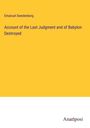 Emanuel Swedenborg: Account of the Last Judgment and of Babylon Destroyed, Buch