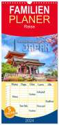 Renate Bleicher: Familienplaner 2024 - Exotische Bilderreise durch Japan mit 5 Spalten (Wandkalender, 21 x 45 cm) CALVENDO, KAL