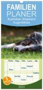 David Andrey: Familienplaner 2024 - Australian Shepherd - Augenblicke mit 5 Spalten (Wandkalender, 21 x 45 cm) CALVENDO, KAL