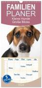 Akrema-Photography Akrema-Photography: Familienplaner 2024 - Kleine Hunde - Große Blicke mit 5 Spalten (Wandkalender, 21 x 45 cm) CALVENDO, KAL