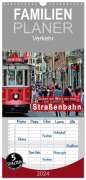 Peter Roder: Familienplaner 2024 - Durch die Welt mit der Straßenbahn mit 5 Spalten (Wandkalender, 21 x 45 cm) CALVENDO, KAL