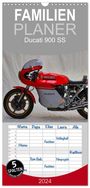 Ingo Laue: Familienplaner 2024 - Ducati 900 SS mit 5 Spalten (Wandkalender, 21 x 45 cm) CALVENDO, KAL