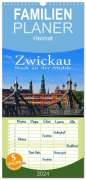 LianeM LianeM: Familienplaner 2024 - Zwickau - Stadt an der Mulde mit 5 Spalten (Wandkalender, 21 x 45 cm) CALVENDO, KAL