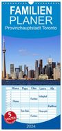 Helene Seidl: Familienplaner 2024 - Provinzhauptstadt Toronto mit 5 Spalten (Wandkalender, 21 x 45 cm) CALVENDO, KAL