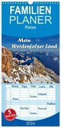 Dieter-M. Wilczek: Familienplaner 2024 - Mein Werdenfelser Land mit 5 Spalten (Wandkalender, 21 x 45 cm) CALVENDO, KAL