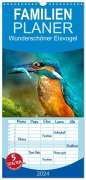 Peter Roder: Familienplaner 2024 - Wunderschöner Eisvogel mit 5 Spalten (Wandkalender, 21 x 45 cm) CALVENDO, KAL