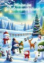 Diana Kluge: Malen im Winterwunderland, Buch