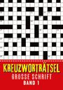 Isamrätsel Verlag: Kreuzworträtsel Große Schrift - Band 1, Buch