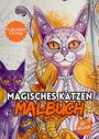 Clara Valentini: Magisches Katzen Malbuch für Kinder -, Buch
