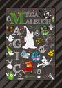 Wolfgang André: Mega Malbuch - 300 Seiten Magische Motive - Magier - Hexen - Geister - Zauberein - Feen - Elven - Aladdin - Zaubersterne, Buch