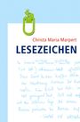 Christa Maria Marpert: Lesezeichen, Buch