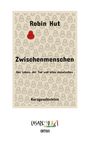 "Zwischenmenschen. Das Leben, der Tod und alles dazwischen. Kurzgeschichten." Rotes Icon in einem Muster aus grauen Kreisen.