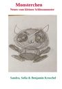 "Monsterchen: Neues vom kleinen Schlossmonster" steht oben. Darunter eine einfache Zeichnung eines lächelnden Monsters.