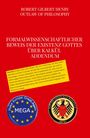 Robert Gilbert Henry: Formalwissenschaftlicher Beweis der Existenz Gottes über Kalkül - Addendum, Buch