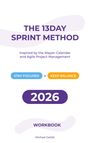"The 13-Day Sprint Method" oben, "2026" mittig, "Workbook" unten. Sanfte Farben und klare Typografie.