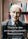 W. H. Hutt, "Theorie der unausgelasteten Ressourcen", Einleitung von Hunter Lewis. Ein älterer Mann vor Bücherregal.