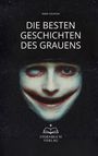 "Die besten Geschichten des Grauens" von Anna Volkova, unten ein gruselig lachendes Gesicht und das Sternbuch Verlag Logo.