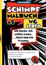 Mella Mertens: Schimpfmalbuch WG Leben, Buch