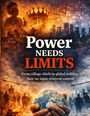 Text: „Power Needs Limits. From village chiefs to global politics: how we must reinvent control.“  
Illustration mit Symbolen für Macht und Kontrolle.
