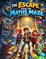 "THE ESCAPE FROM THE MATHS MAZE" zeigt Kinder, die durch ein mathematisches Labyrinth voller Zahlen schreiten.