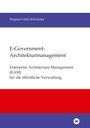 Oben "Dagmar Lück-Schneider". Titel: "E-Government-Architekturmanagement". Unten bunte Balken und ein Logo.