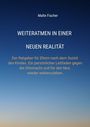 Oben steht "Malte Fischer". Im Zentrum: "WEITERATMEN IN EINER NEUEN REALITÄT". Hintergrund zeigt Farbverlauf von Blau zu Hellblau.