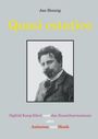 Text: "Jan Hennig, Quasi estatico, Sigfrid Karg-Elert und das Kunstharmonium oder Autismus und Musik." Schwarz-weißes Porträt.