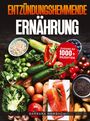 "Entzündungshemmende Ernährung", "Zugang zu 1000+ Rezepten", "Barbara Hambach". Frisches Gemüse, Obst, Lachs und Körner.