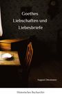 "Goethes Liebschaften und Liebesbriefe", August Diezmann. Historisches Bucharchiv. Dunkler Raum mit Tisch und Stuhl.