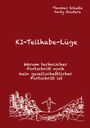 Oben stehen die Namen Thomas Schulte und Andy Gudera. Titel: KI-Teilhabe-Lüge. Darunter Text über KI-Strategie. Unten Skizzen.