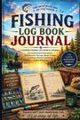 "THE BEST DAYS ARE ON THE WATER. FISHING LOG BOOK JOURNAL. Good fishing great memories last a lifetime." Fischer auf See.