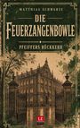 "Matthias Schwarze, Die Feuerzangenbowle, Pfeiffers Rückkehr". Kunstvolles Tor vor einem großen, historischen Gebäude.