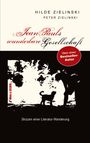 "Jean Pauls wunderbare Gesellschaft", Autoren: Hilde und Peter Zielinski. Silhouette eines Menschen mit Hund.