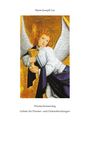 Oben steht "Marie-Joseph Lee", unten "Priesterdonnerstag. Gebete für Priester- und Ordensberufungen". Ein Engel mit einem Kelch.