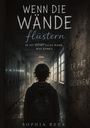 "Wenn die Wände flüstern", "Er hat dich gesehen", düsterer Flur, Person mit Rucksack von hinten in einem Korridor.