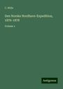 C. Wille: Den Norske Nordhavs-Expedition, 1876-1878, Buch