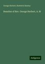 George Herbert: Beauties of Rev. George Herbert, A. M, Buch