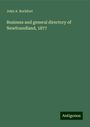 John A. Rochfort: Business and general directory of Newfoundland, 1877, Buch
