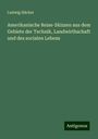 Ludwig Häcker: Amerikanische Reise-Skizzen aus dem Gebiete der Technik, Landwirthschaft und des socialen Lebens, Buch