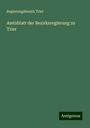 Regierungsbezirk Trier: Amtsblatt der Bezirksregierung zu Trier, Buch