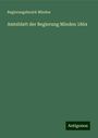 Regierungsbezirk Minden: Amtsblatt der Regierung Minden 1864, Buch