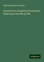 Regierungsbezirk Bromberg: Amtsblatt der Königlichen Preußischen Regierung zu Bromberg 1865, Buch