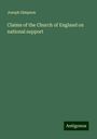 Joseph Simpson: Claims of the Church of England on national support, Buch