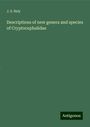 J. S. Baly: Descriptions of new genera and species of Cryptocephalidae, Buch