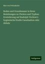 Max Von Pettenkofer: Boden und Grundwasser in ihren Beziehungen zu Cholera und Typhus: Erwiederung auf Rudolph Virchow's hygienische Studie Canalisation oder Abfuhr, Buch